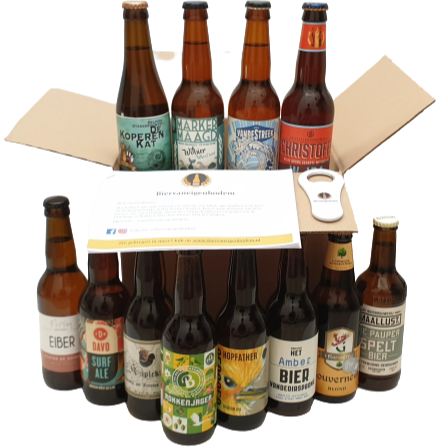 Bierpakket met 12 streekbieren Bierpakket met 12 streekbieren